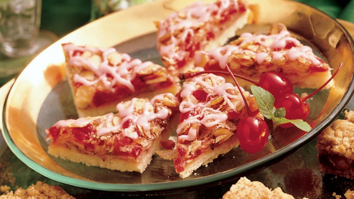 Cherry-Almond Bars